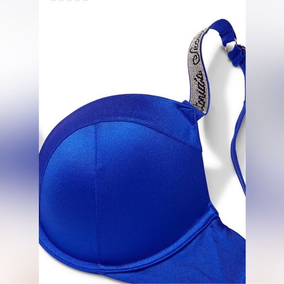 Victoria's Secret Swim
Shine Strap Sexy Tee Push-Up Bikini
Top blue - Picture 4 of 6